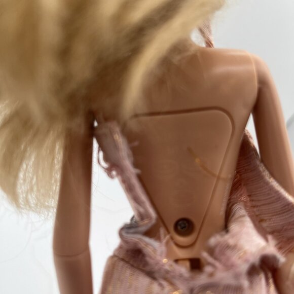 Hannah Montana Doll Barbie style Miley Cyrus Pop Star dress boots sings working - Picture 12 of 12